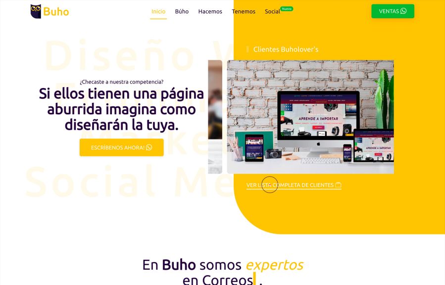 Buho Work Example
