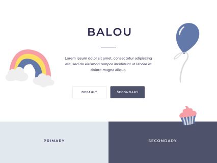 Balou WooCommerce Theme Default Style