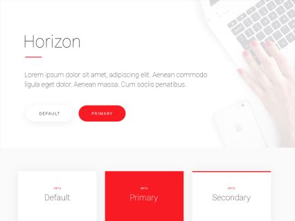 Horizon WordPress Theme Default Style